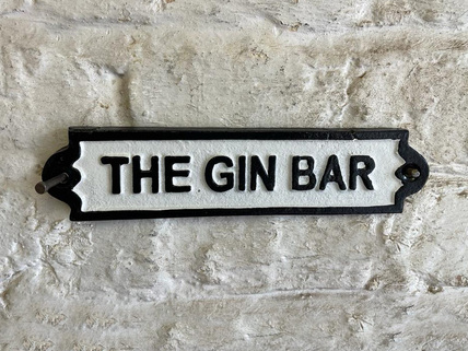 The gin bar